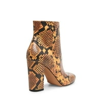 Steve Madden Pixie Snake Heeled Bootie