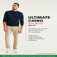 Dockers muški Slim Fit Smart Fle Ultimate chino hlače