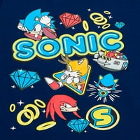 Sonic The Hedgehog Boys Graphic Tee s kratkim rukavima, 2-pak, veličine 4-18