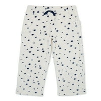 Pidžama hlače s emotikonima za djevojčice, veličine 4 I Plus