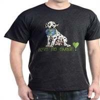 - Tamna dalmatinska majica za Dan planeta Zemlje - pamučna majica