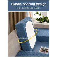 Univerzalna navlaka za kauč, zamjena navlaka za jastuke za kauč otporne na habanje, visokoelastične navlake za kauč u obliku slova