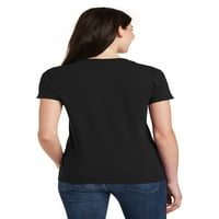 Ženska majica s izrezom i kratkim rukavima, do ženske veličine 3, dobrodošli u Las Vegas, Nevada