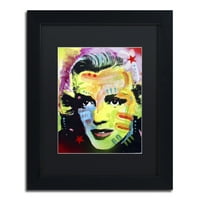 Zaštitni znak likovna umjetnost Marilyn Monroe I Canvas Art by Dean Russo, Black Matte, Crni okvir