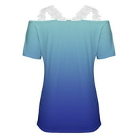 Ženske čipkaste majice plus veličine, vrhovi Bez rukava s izrezom u obliku slova a, ljetne Ležerne široke majice s džepovima, bluze