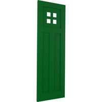 Ekena Millwork 18 W 46 H True Fit Pvc San Antonio misijski stil Fiksni nosači, Viridian Green