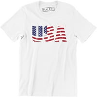 Zastava 4. srpnja, Dan neovisnosti, muška majica s američkom zastavom