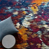 Moderni tepih s apstraktnim uzorcima