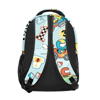 Putni ruksak za malu djecu s uzorkom automobila lagana teretana torba za vrtić