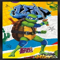 Teenage Mutant Ninja kornjače: mutantni haos-Zidni plakat Leonardo, 22.375 34 uokviren