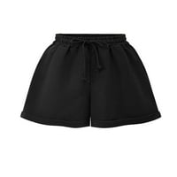 Ženske havajske Mini hlače, široke široke ljetne kratke hlače za plažu s džepovima i elastičnim strukom, kratke pripijene hlače