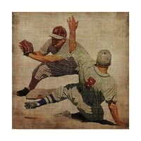 Zaštitni znak likovne umjetnosti 'Vintage Sports vii' platno umjetnost Johna Butlera