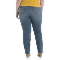 Lee Riders Women's Plus jednostavno utjehu ravna noga jean