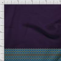 Pamučna tkanina od batista od mandale s otiskom simbola štita širine dvorišta