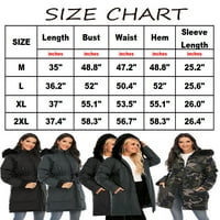 Ženski Puff kaput Plus size zimski kaput Puffer jakna puffer kaput prošivena jakna Puffer jakna