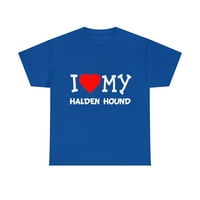 Volite svog psa Halden Hounda, majicu s grafičkim uzorkom, mn