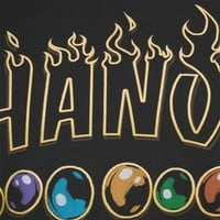 Muška majica s grafičkim tiskom Thanos Flame, Dostupna u veličini od 3 inča