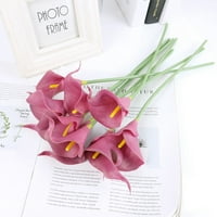 Umjetno cvijeće Calla vjenčani kućni buket na otvorenom Višebojni dekor