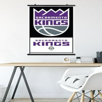 Sacramento Kings - zidni poster s logotipom, 22.375 34