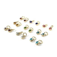 Višebojni Set perli u boji, Višebojni čari i privjesci u mješovitoj boji za izradu nakita