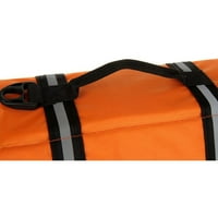 Prsluk za spašavanje za pse plivački prsluk kupaći kostim s reflektirajućim trakama, podesivi pojas prsluk za spašavanje za održavanje