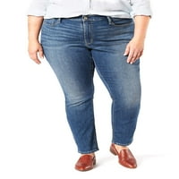 Potpis Levi Strauss & Co. Womens Plus Size Modern Slim Jean