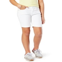 Potpis Levi Strauss & Co. Girls Roll manžetna traper jean Bermuda kratke hlače, veličine 5-18