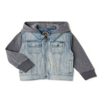 Urban Republic Baby & Toddler Boys Boys Pathun Denim jakna, veličine 3M-4T