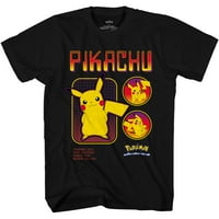 Grafička majica Pokemon i Big Men's Pikachu, 2-pak, veličina S-3xl
