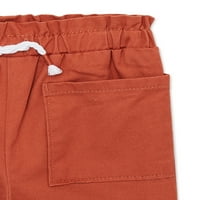 Ganimals Beby Girl Pull-On Pants and Joggers, 3-Pack, veličine 0 3m-24m