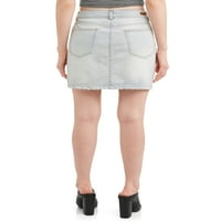 Gotovo poznate gotovo poznate ženske juniorke srednjeg vintage traper suknja boja: lagano pranje, veličina: 7
