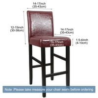 Jedinstveni prijedlozi rastezljive navlake za barske stolice od poliestera s elastičnom trakom navlaka za stolicu sa srednjim naslonom