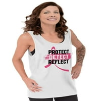 Zaštititi otkriti odbiti rak dojke majica majica ženska number