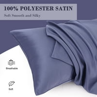 Jedinstvene ponude satenske jastuke sa patentnim zatvaračem, kraljicom, škriljevcem siva