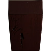 Ekena Millwork 8 H 10 d 60 W Knotty Pine Fau Wood Kamin Mantel Kit s Ashford Corbels, Premium Mahagoni