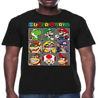 Super Mario Party Pals odjeća, grafička majica, veličine S-3xl