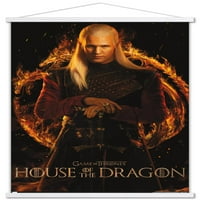 Zidni plakat demon Dragon House na jednom listu s magnetskim okvirom, 22.375 34