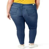 Potpis Levi Strauss & Co. Žene i žene plus Srednji uspon Skinny traperice