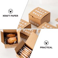Kutije za kolačiće kutije za pečenje Kraft papirne kutije jednostavni kalupi za torte kutije za poslastice