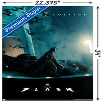 Strip film Flash - Batman i Batmobile, zidni poster na jednom listu, 22.375 34