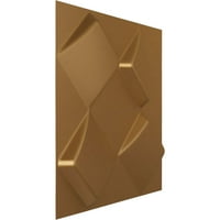 Dekorativna zidna ploča od 3 do 5 8 do 5 8, svijetla zlatna oplata