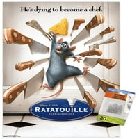 Ratatouille mumbo - zidni poster na jednom listu s gumbima, 14.725 22.375