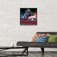 Marvel Falcon i Zimski vojnik - Zidni plakat Johna F. šetača, 14.725 22.375