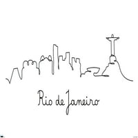 _ - Zidni plakat Rio de Janeira s gumbima, 22.375 34