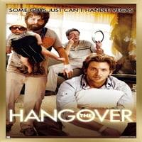 Hangover - zidni poster s jednim listom, uokviren 22,375 34