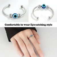 Prstenovi za ublažavanje tjeskobe rotirajući prstenovi za ublažavanje stresa s otvorenim prstima prstenovi za predenje perli podesive