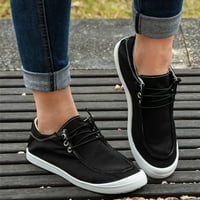 Ženske sandale s ravnim potplatom na klin, modne casual cipele Na vezanje, ženske sandale s mekim potplatom, crne sandale 8
