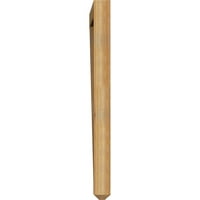 Ekena Millwork 4 W 48 D 48 H Thorton Craftsman grubi pilani nosač, zapadni crveni cedar