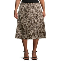 Ale & Andy Juniors 'Animal Print Midi suknja