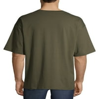 Muška majica U donjem dijelu i veliki muški džep kratkih rukava, veličine do 5 inča